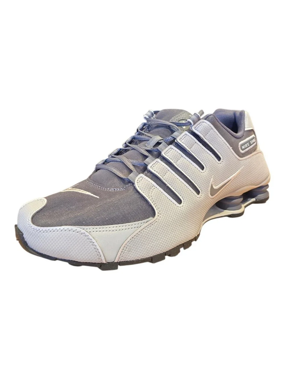 Nike Shox NZ Smoke Grey Fog Sneakers Joggin Running IQ8264-001 Mens Size 12 NEW